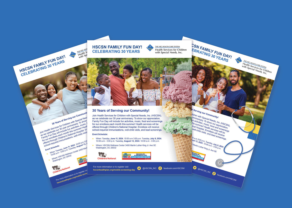 Hscsn Form HSCSN Family Fun Day Flyer Redesign | 30th Anniversary Event – www ...